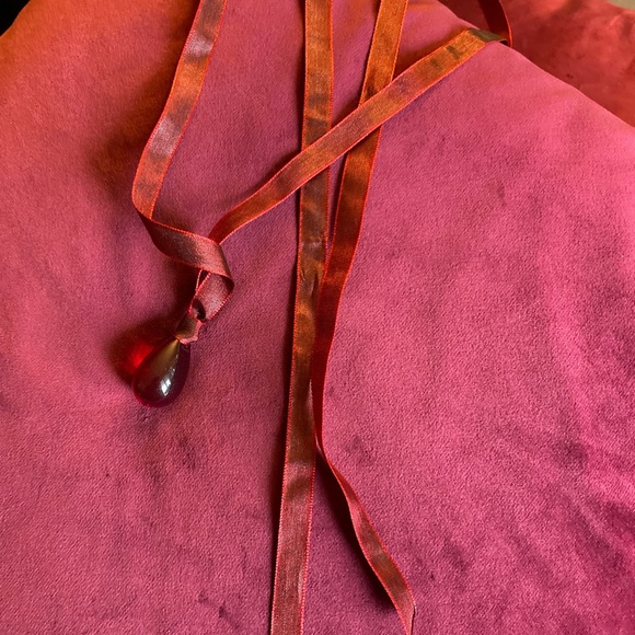 ♥️⭐️🩸RUBY RED GLASS EARRINGS🩸⭐️♥️ 3 PIECES ANTIQUE GLASS OVER 200 YEARS OLD🩸 - Picture 7 of 16